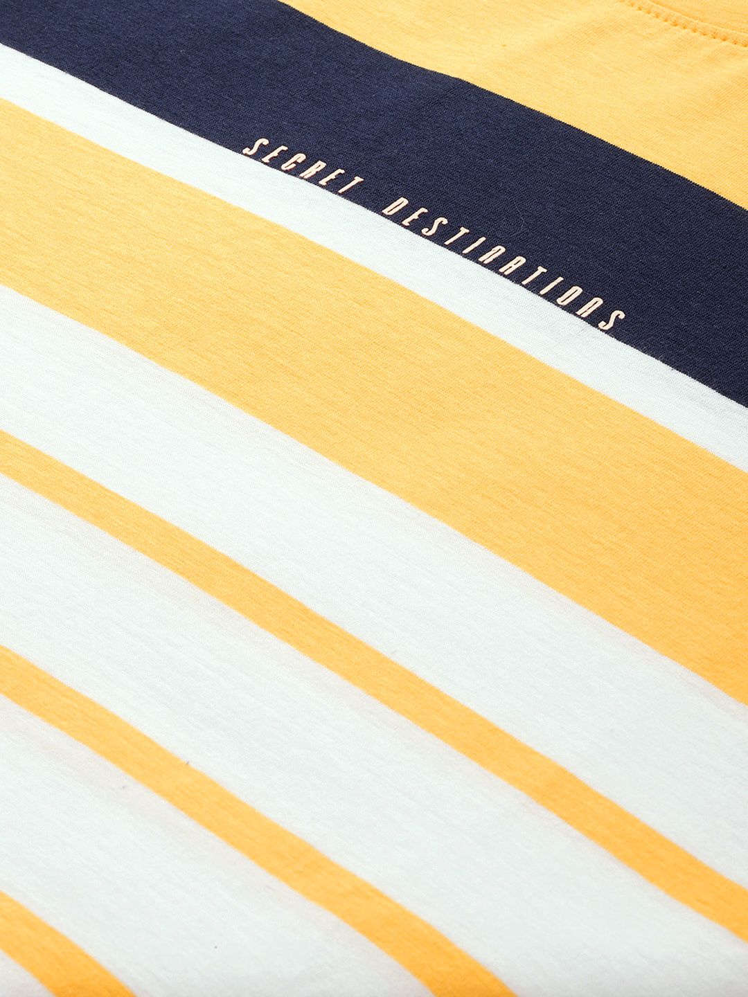 SPYKAR Striped Slim Fit Casual T-shirt