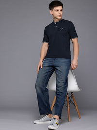Raymond Henley Neck Pure Cotton Modern Fit T-shirt