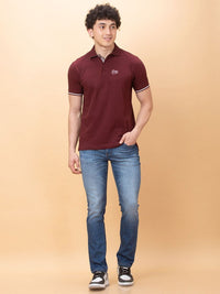 Being Human Men Polo Collar T-shirt