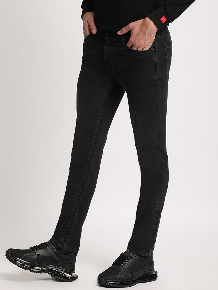 THE BEAR HOUSE Men Skinny Fit Clean Look Stretchable Jeans