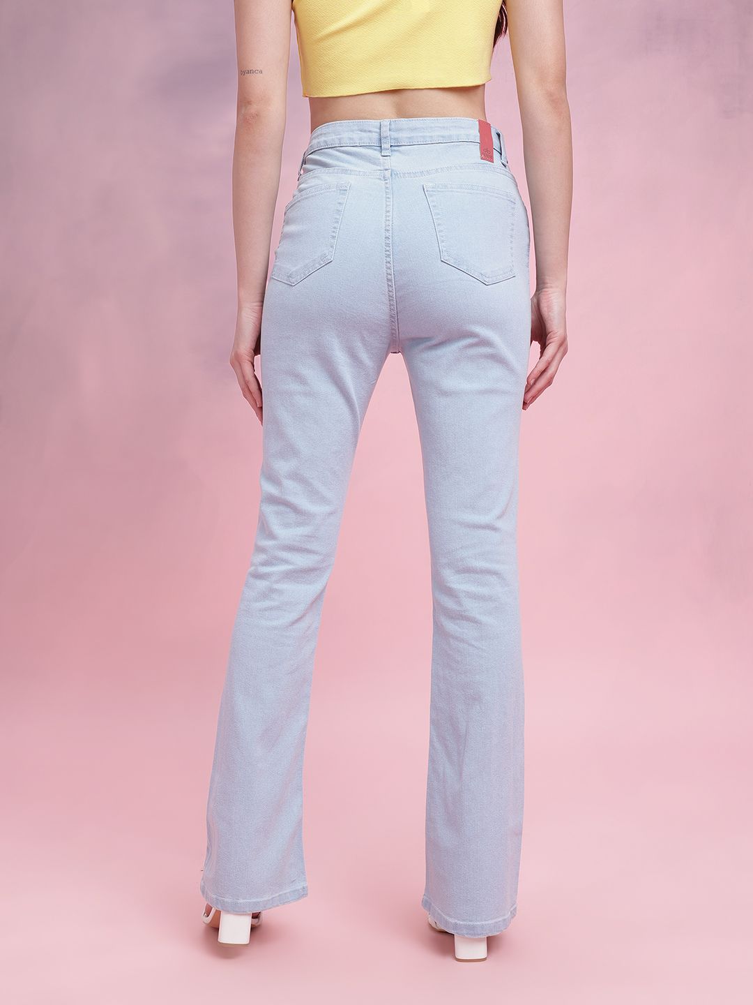 DressBerry Women Bootcut Mid-Rise Stretchable Jeans