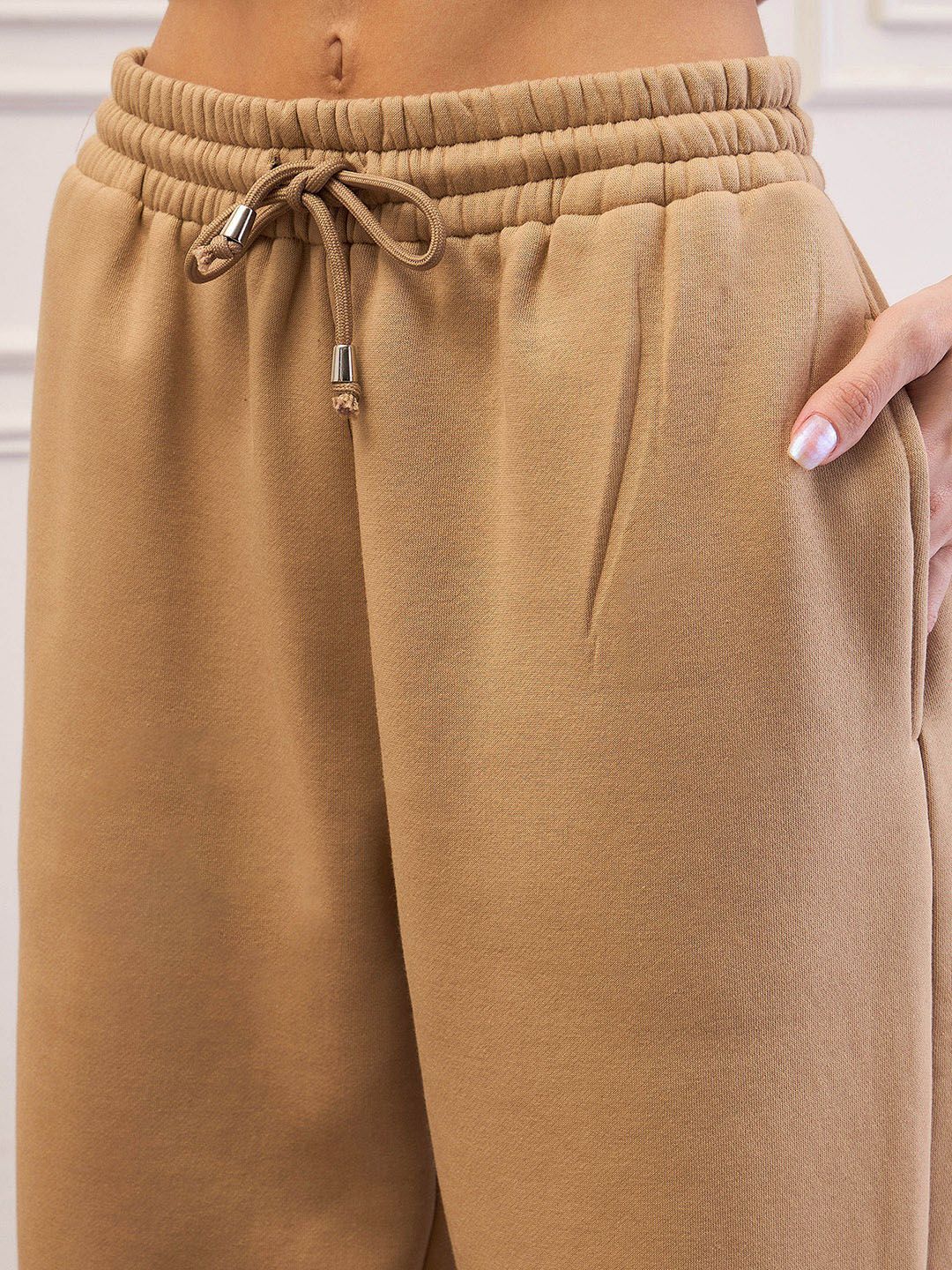 SASSAFRAS Women Relaxed Fit Track Pants