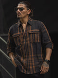 Powerlook Men Tartan Checks Opaque Checked Casual Shirt