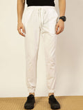 Thomas Scott Men Pure Cotton Smart Slim Fit Easy Wash Joggers Trousers