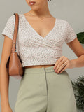DressBerry Ditsy Dreams Floral Print Crop Top