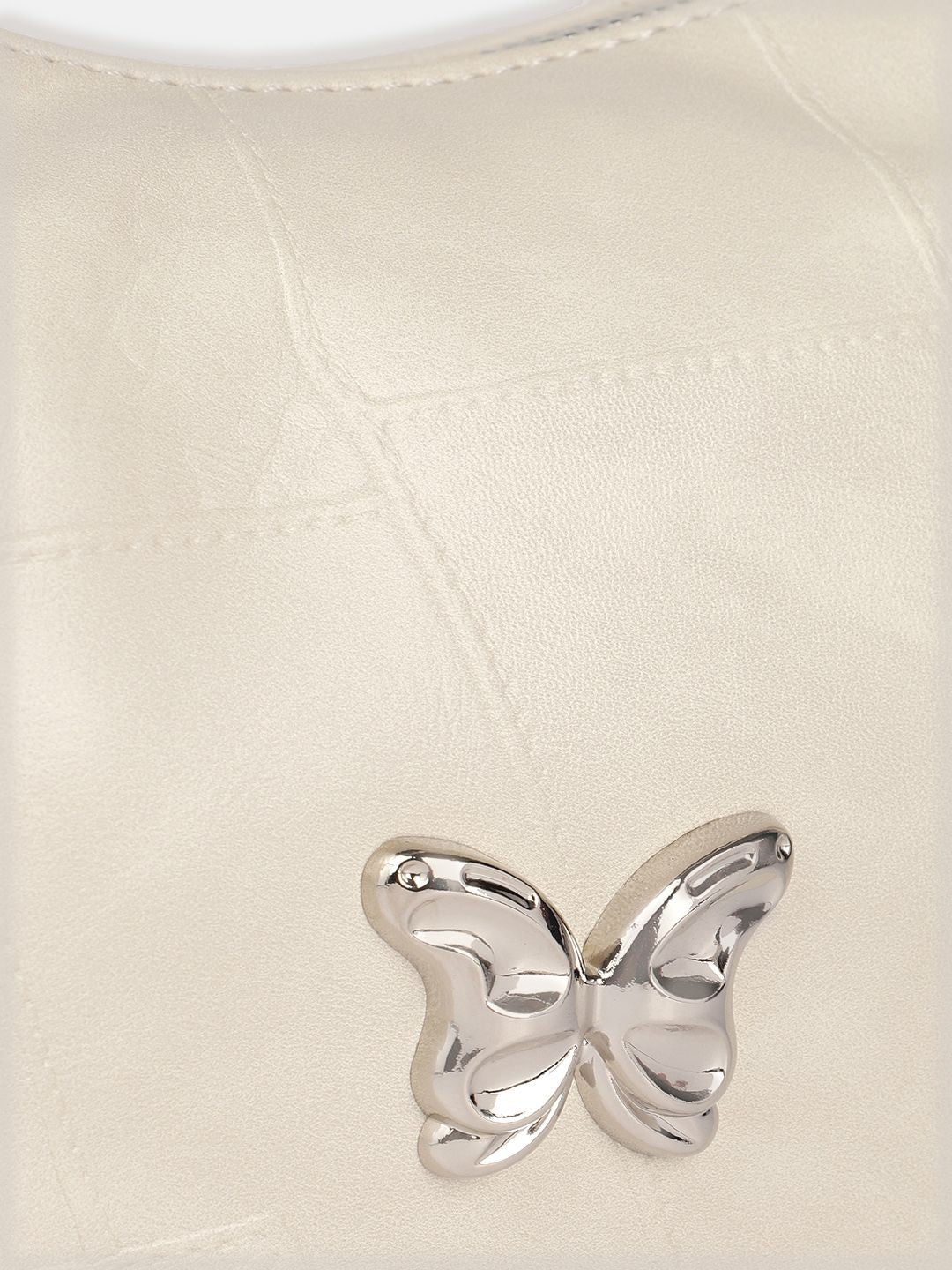 DressBerry Textured Half Moon Sling Bag