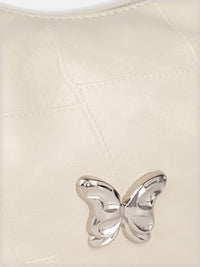 DressBerry Textured Half Moon Sling Bag