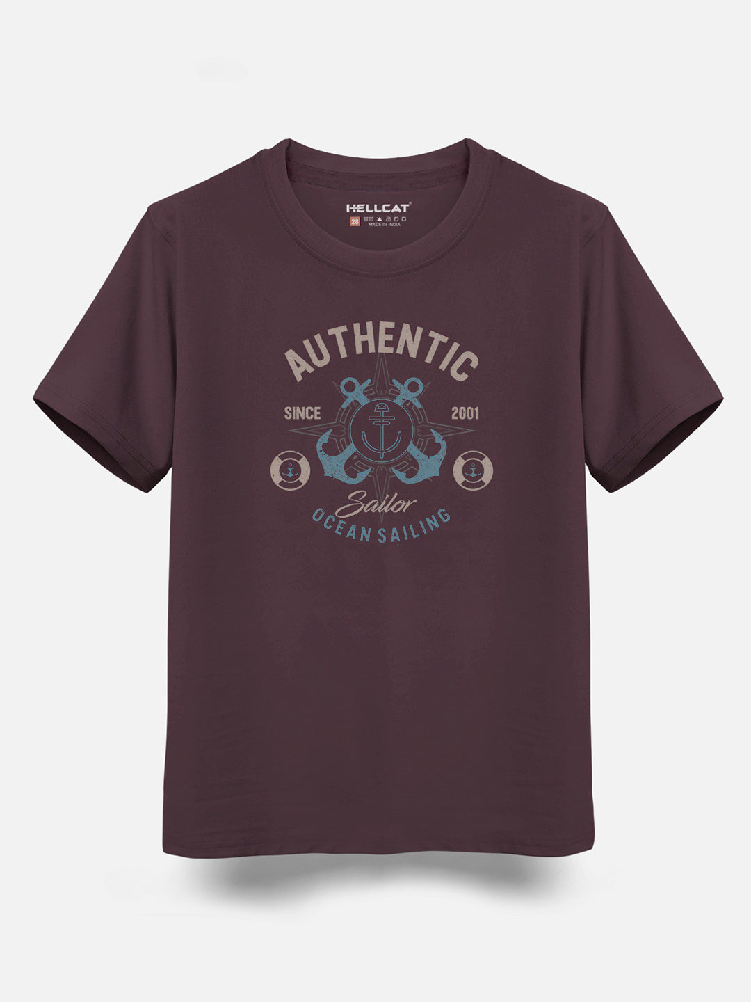 HELLCAT Boys Pack Of 5 Graphic Printed Cotton T-shirt