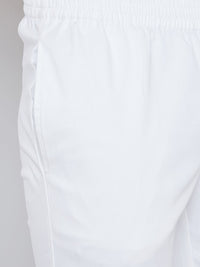 See Designs Men Navy Blue & White Printed Kurta with Pyjamas