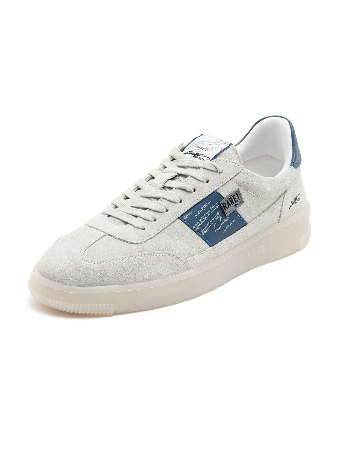 RARE RABBIT Men Colourblocked Suede Sneakers