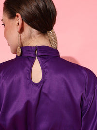 STREET 9 Lavender Satin Sheath Dress