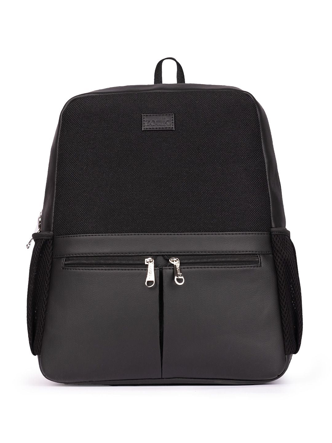 ZOUK Textured Backpack with Compression Straps Up to 16 inch