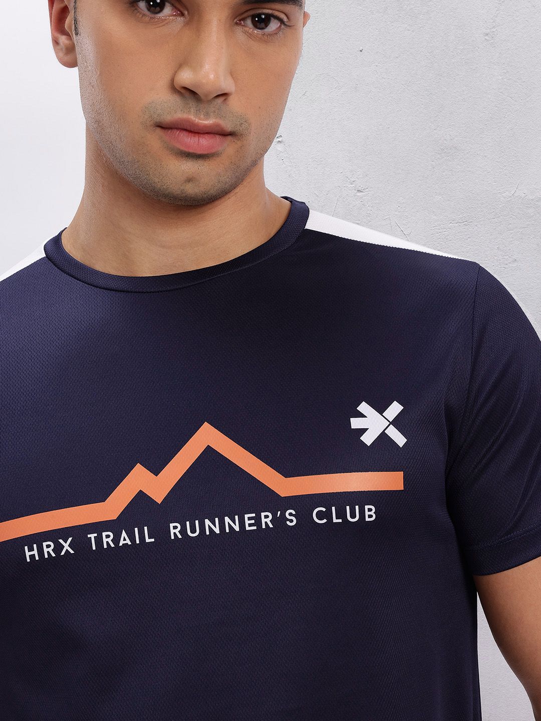 HRX by Hrithik Roshan Typography Printed Rapid-Dry Running T-shirt