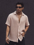 Powerlook Men Opaque Checked Casual Shirt