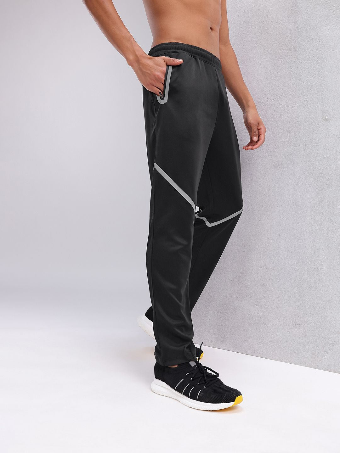 HRX by Hrithik Roshan Mid-Rise Running Track Pants