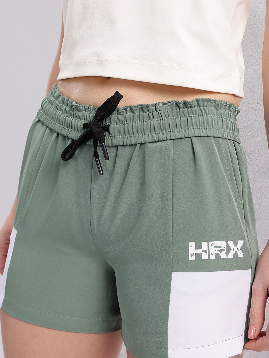 HRX by Hrithik Roshan Women Colourblocked Shorts