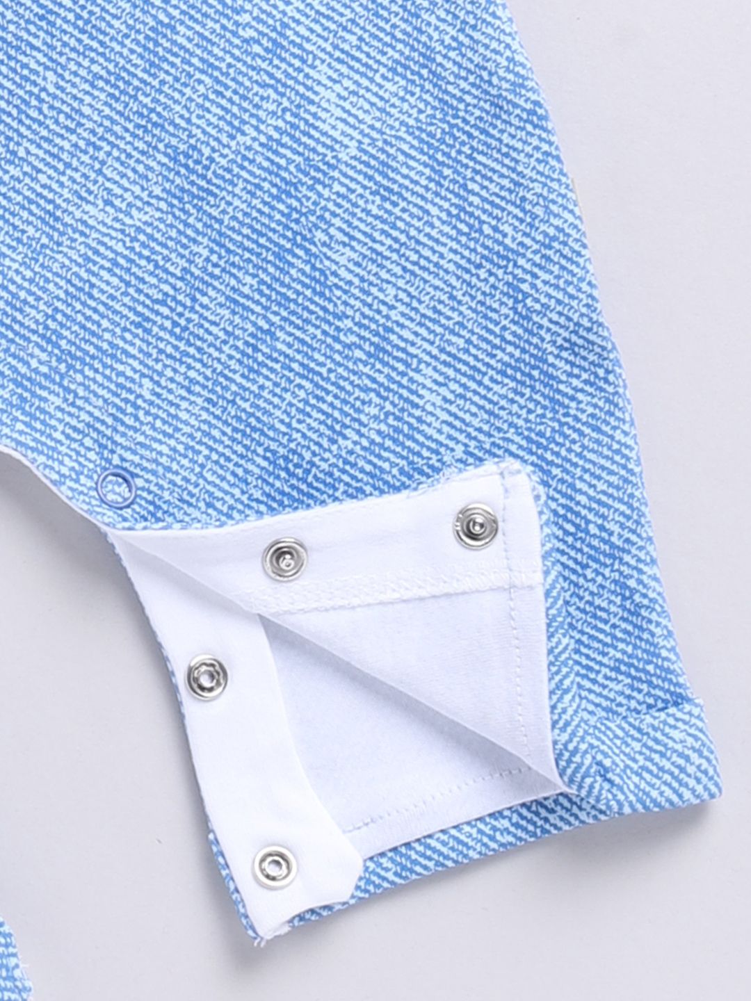 Moms Love Infant Boys Pure Cotton Dungaree With Striped T-shirt