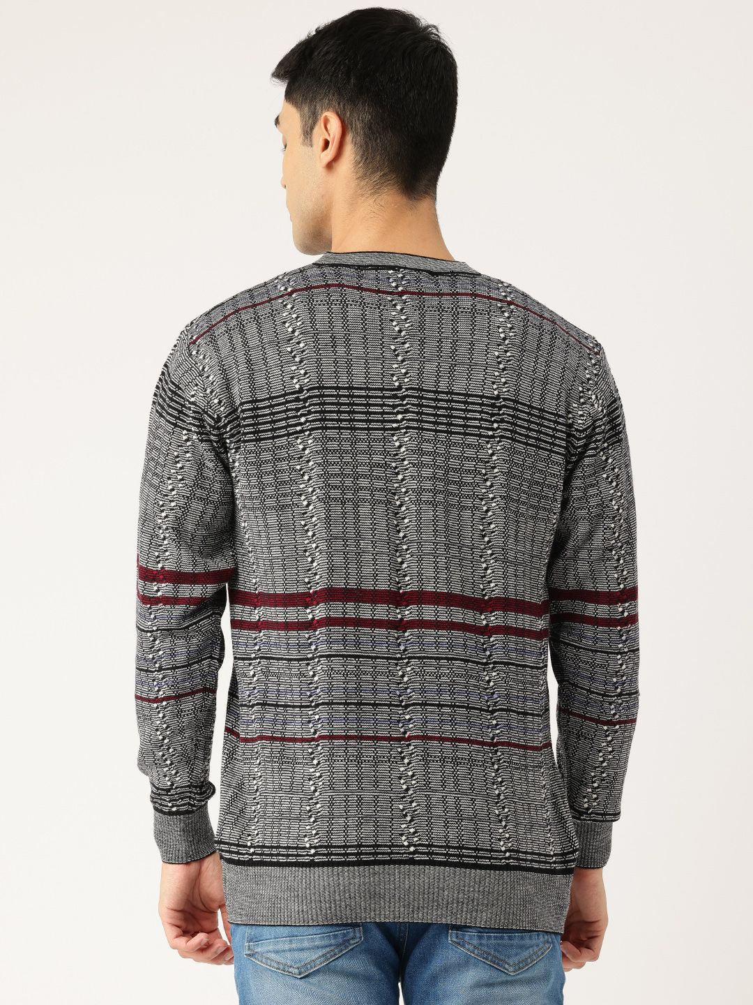 Monte Carlo Printed Woollen Pullover