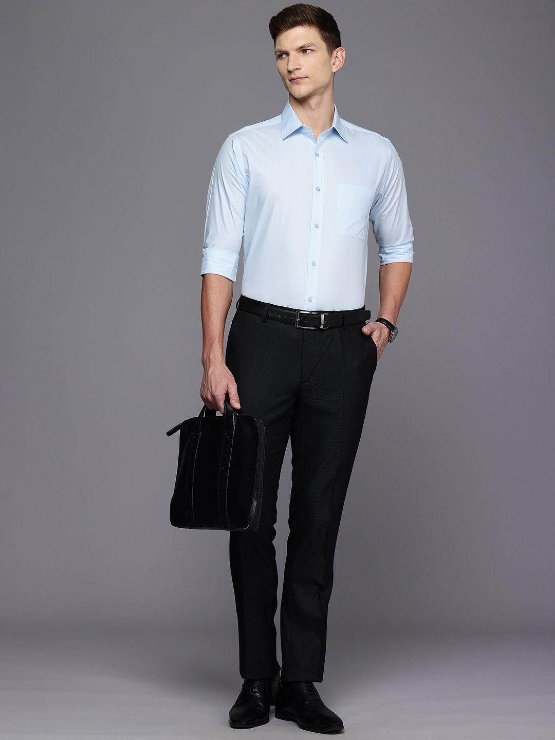 Raymond Pure Cotton Slim Fit Formal Shirt