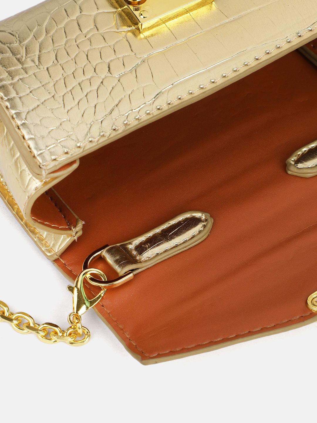 DressBerry Animal Textured Miniature Sling Bag