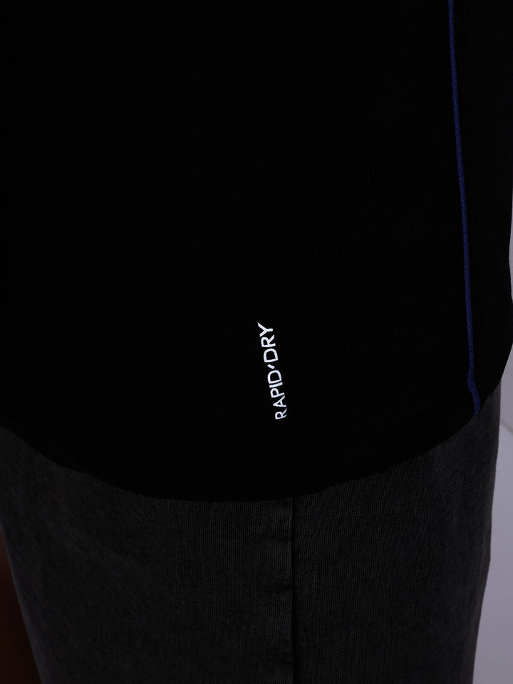 HRX by Hrithik Roshan Typography Print Rapid-Dry Running T-shirt