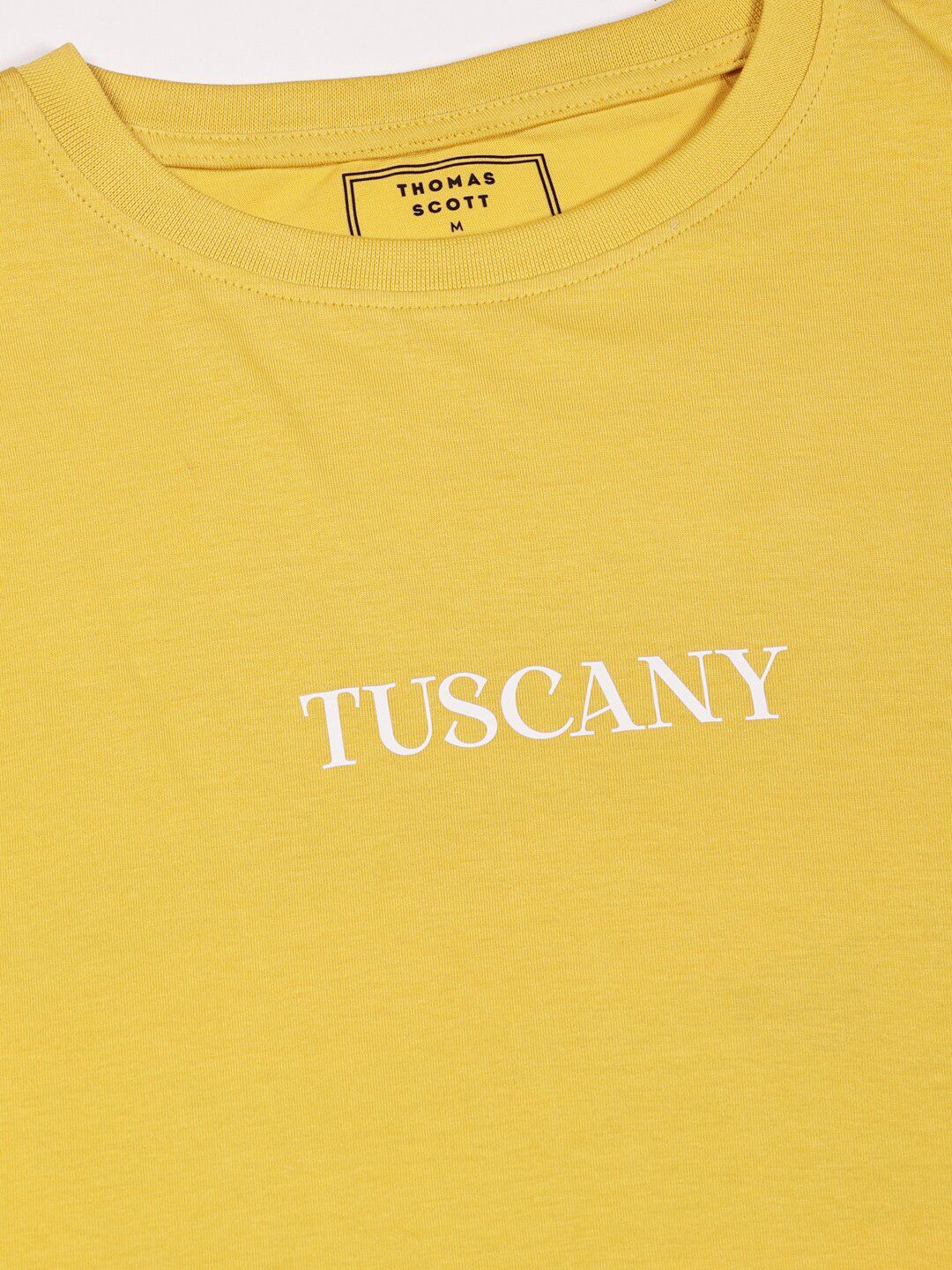 Thomas Scott Graphic Printed Bio Finish Pure Cotton Oversized T-shirt