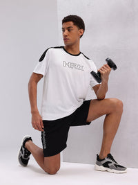 HRX by Hrithik Roshan Men Brand Logo Printed Rapid-Dry Training T-shirt