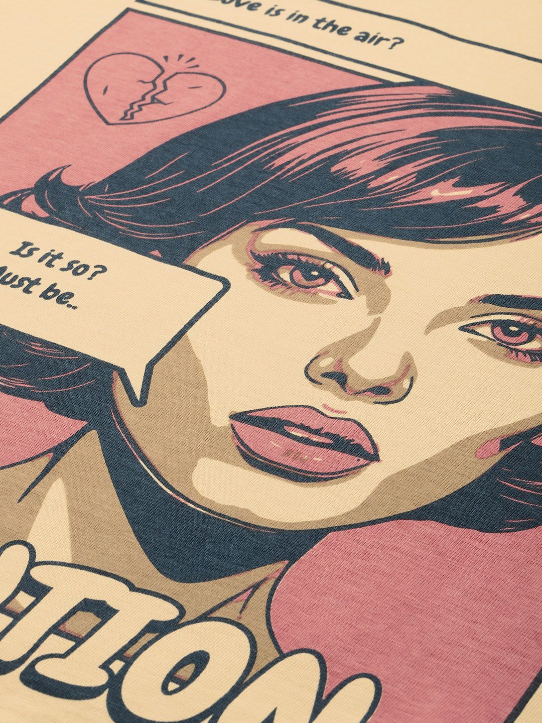 DILLINGER Printed Crop Pure Cotton T-shirt