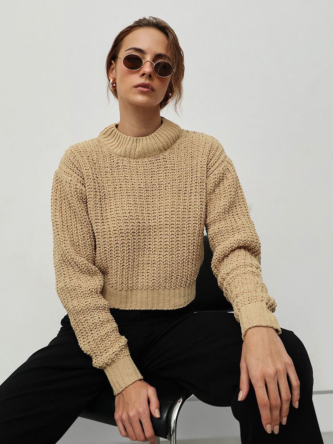 STREET 9 Women Cable Knit Pullover