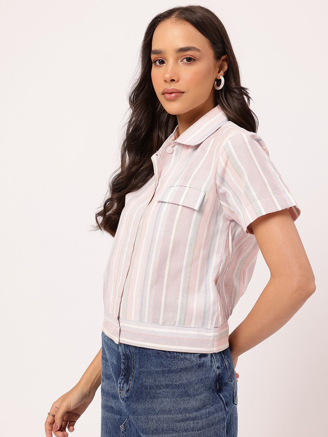 DressBerry Stripe It Up Shirt