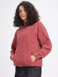 DressBerry Drop-Shoulder Relaxed Terry Sweatshirt