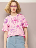 DILLINGER Women Graphic Printed T-shirt