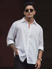 Powerlook Men Opaque Casual Shirt