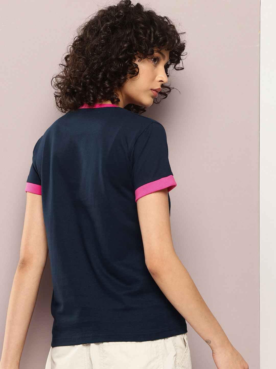 DILLINGER Typography Embroidered Pure Cotton T-shirt With Embroidered Detail