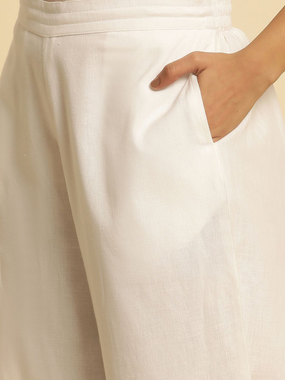 W Women Straight Fit Culottes Trousers