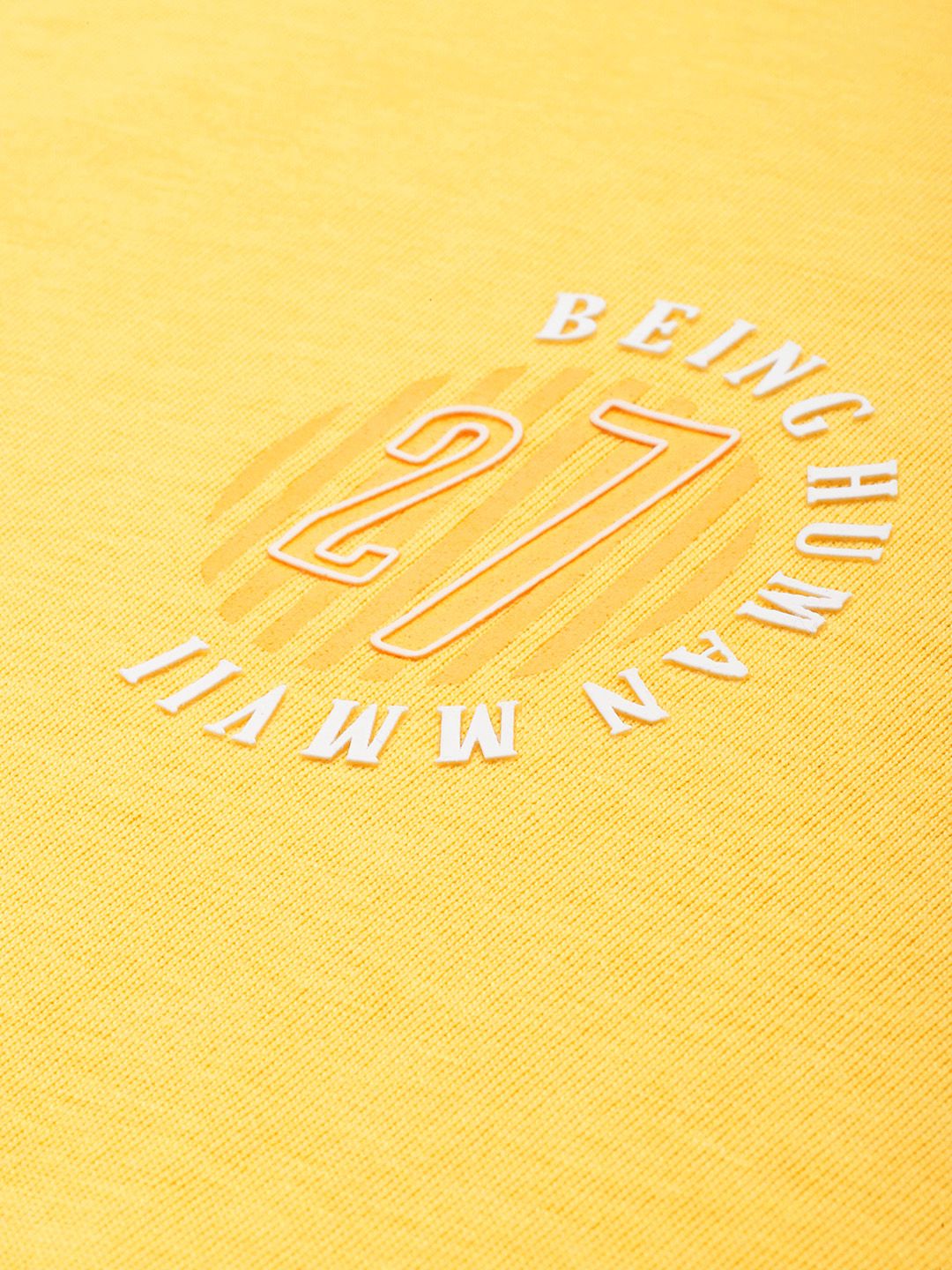 Being Human Pure Cotton Applique T-shirt