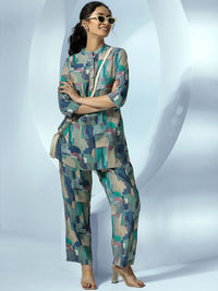 Libas Printed Tunic & Trousers Co-Ords