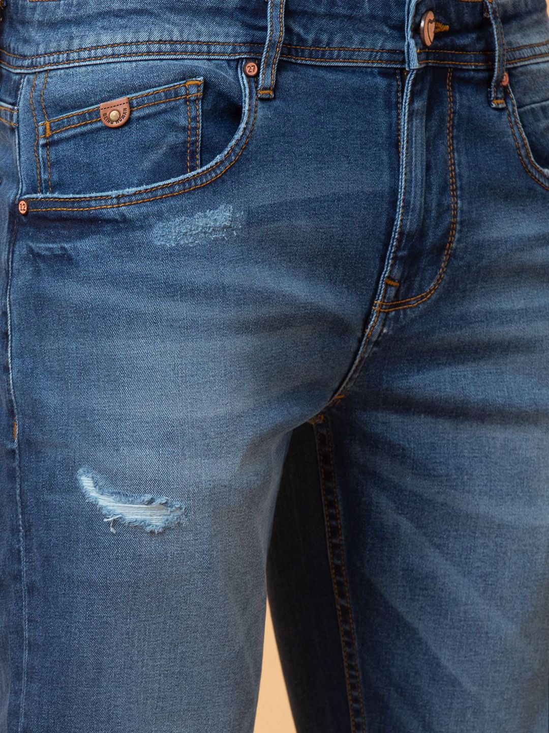 Being Human Men Mildly Distressed Heavy Fade Jeans