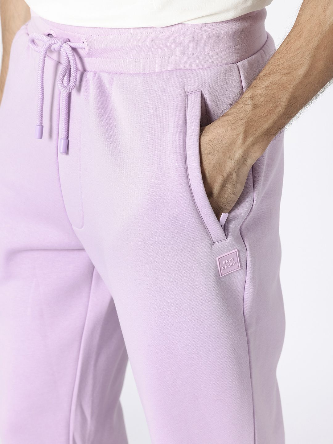 RARE RABBIT Men Stormy Regular Fit Mid-Rise jogger