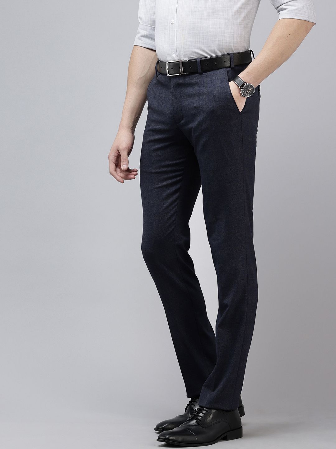 Park Avenue Men Slim Fit Formal Trousers