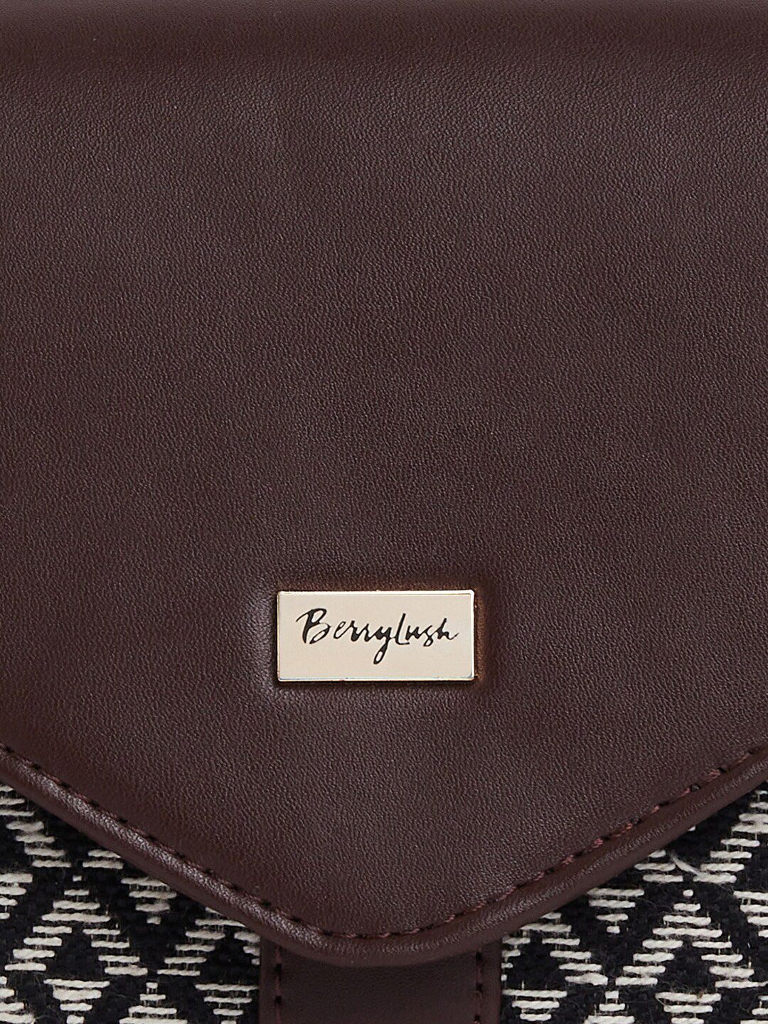 Berrylush Embroidered Sling Bag Handbags