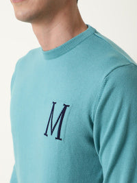 RARE RABBIT Men Alba Slim Fit Round Neck Sweatshirt