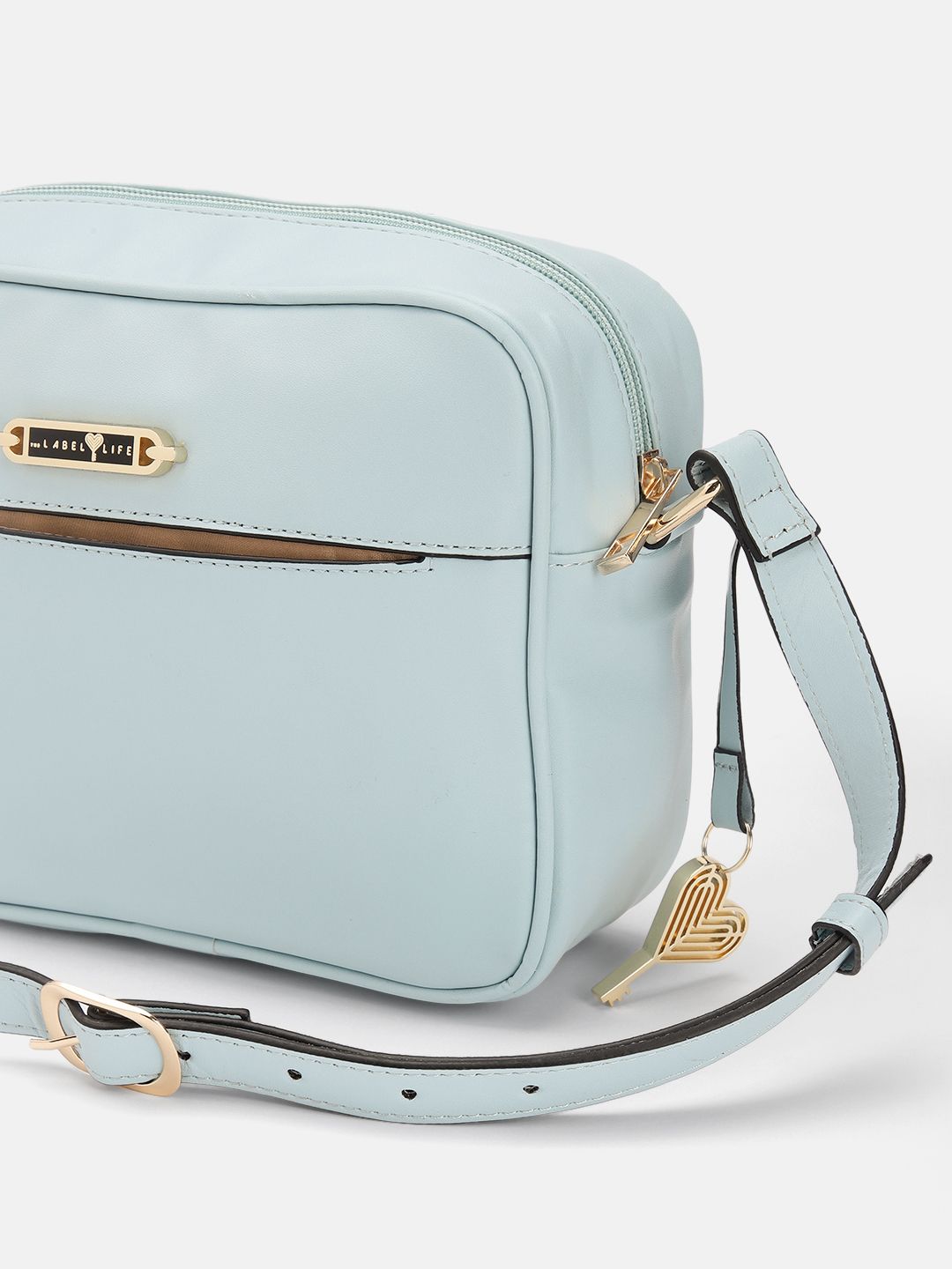 The Label Life Women Solid Sling Bag