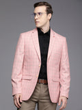 Raymond Contemporary Fit Checked Formal Blazer