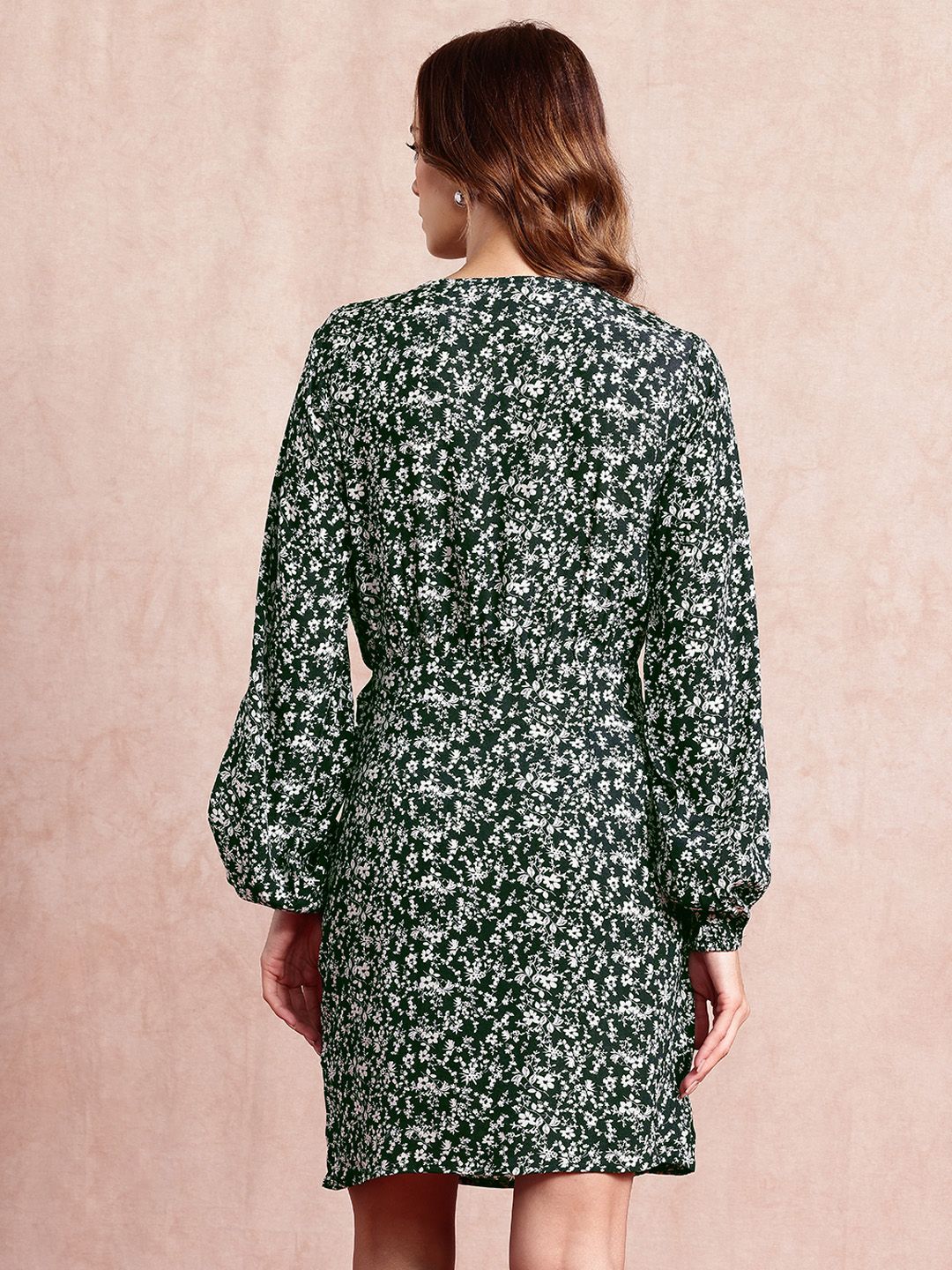 all about you Floral Print Bodycon Mini Dress