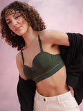 DressBerry Lightly Padded Underwired Balconette Bra