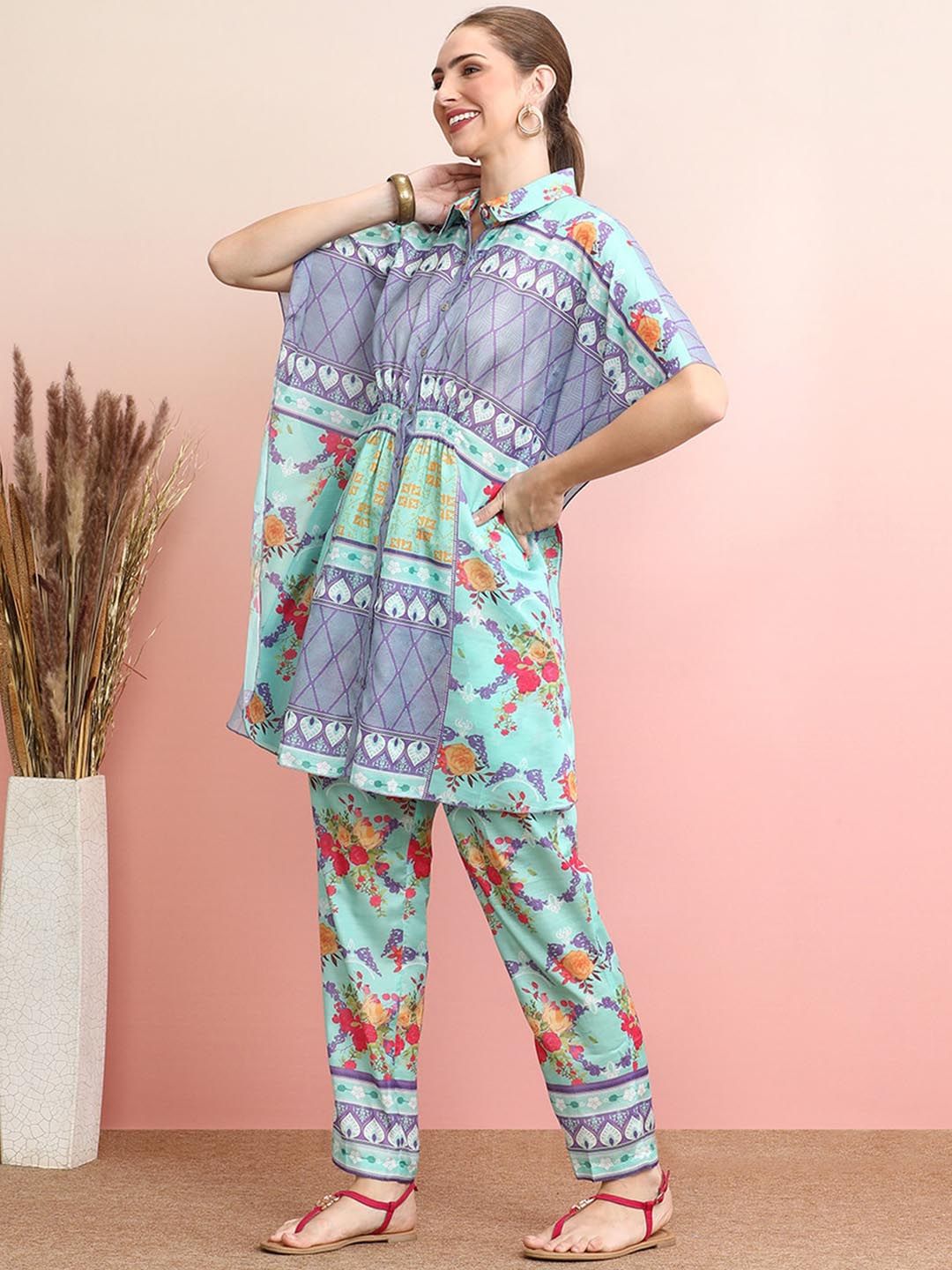 Indo Era Printed Shirt & Trouser