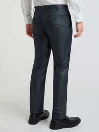 Raymond Men Textured Slim Fit Formal Trousers