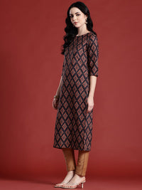 Anouk Women Geometric Printed Kurta