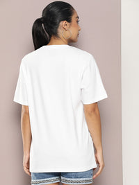 DILLINGER Women Graphic Printed  Oversized T-shirt